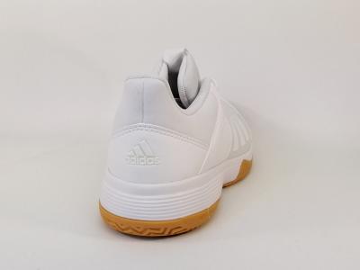 Basket ADIDAS homme ligra 6 sport en salle, indoor confortable en destockage à pas cher blanche