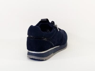 Basket femme destockage TAMARIS 23613 végane marine chic et confortable