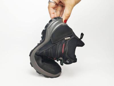 Chaussure randonnée femme montante noire imperméable en destockage IMAC 858908 confort à pas cher