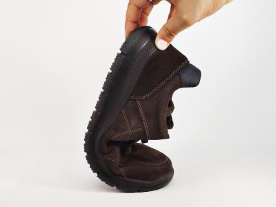 Chaussures homme pieds larges confortables cuir marron destockage IMAC 852540 extra wide