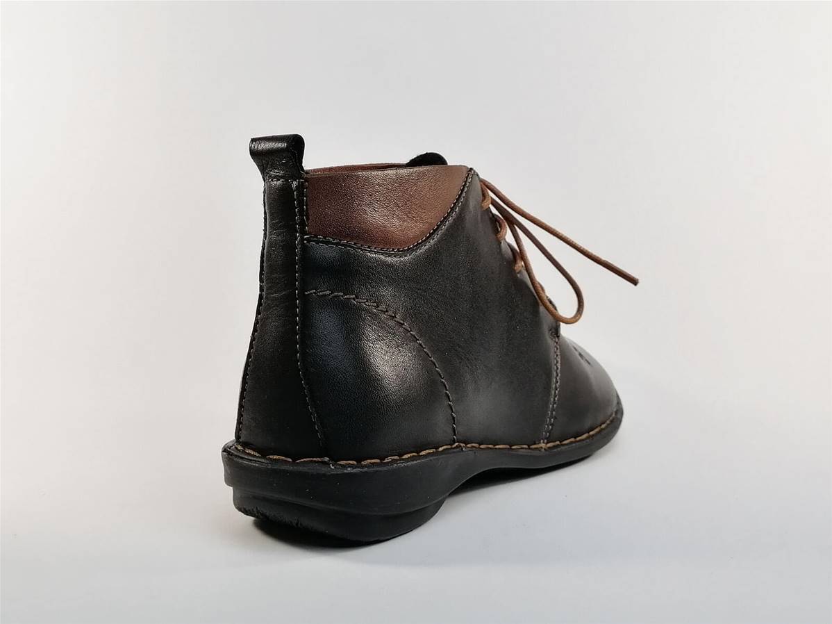 bottillon femme cuir noir