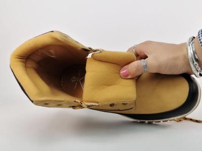 Chaussures montantes homme camel à lacets destockage ROADSIGN dolmen