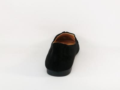 Mocassin/ ballerine chic grande pointure femme CINK ME DM109 noir à pas cher