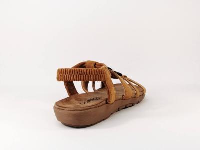 Sandale confort camel en destockage XTi 44903 pour femme