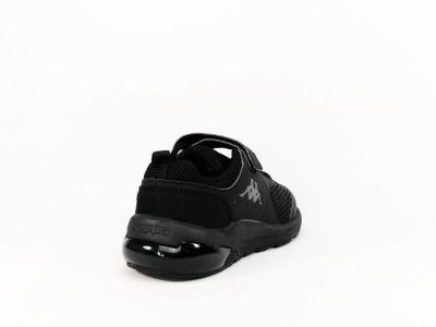 Sneakers sport noir garçon en destockage KAPPA snugger à pas cher