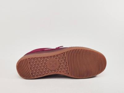 Basket sans lacets femme rouge bordeaux souple confortable destockage XTi 144170 pas cher