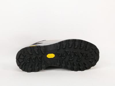 Chaussures randonnée femme imperméable basse cuir gris rose destockage GARSPORT mikeno low