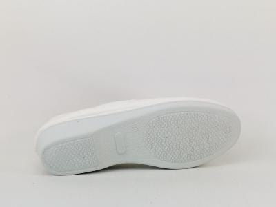 Chaussures confort toile blanche pieds sensibles femme SOCA 0694 été