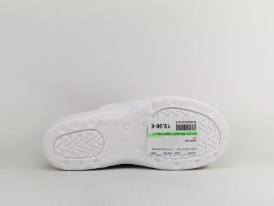 Sabot femme cuir confort blanc infirmière souple à pas cher RELAXITY Iode - fabrication Italie