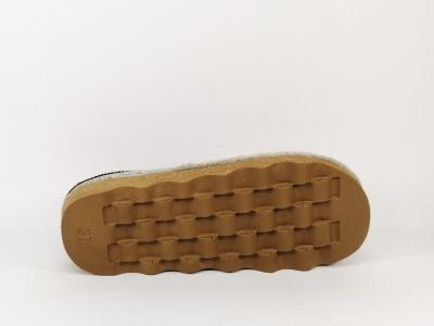Mule femme en feutre vert recyclé CHIC & RELAX Madlyne