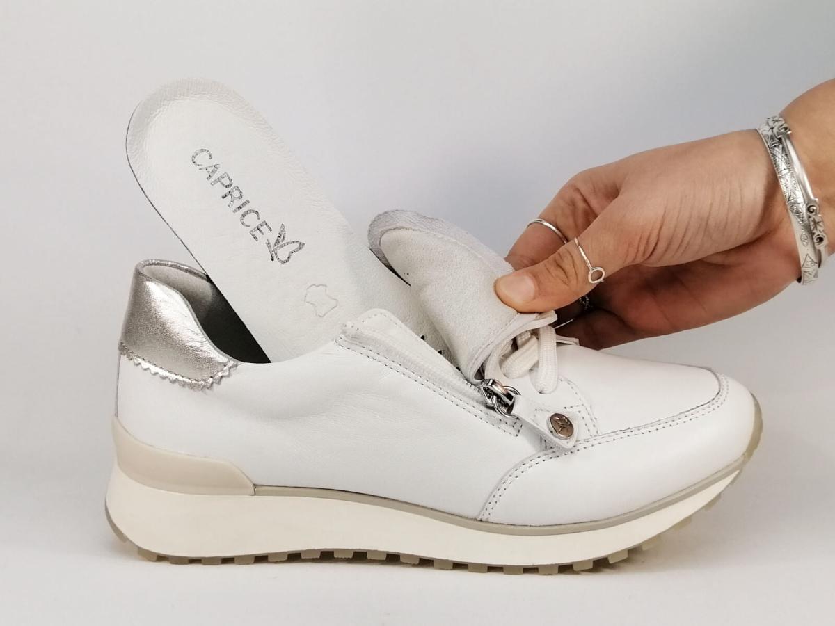 Basket Pieds Larges CAPRICE Femme I Pointure Plus