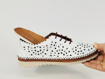 Chaussures femme cuir blanc très souple chic originale confortable PEDRO TORRES 21136010