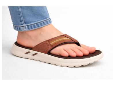 Tong homme confortable semelle épaisse desockage REFRESH 172762 à pas cher camel