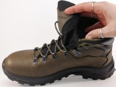 Chaussure randonnée homme à pas cher destockage GARSPORT nevegal confortable waterproof cuir