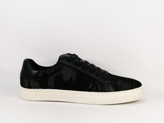 Basket noire tendance homme destockage KAPORAL sanso à pas cher
