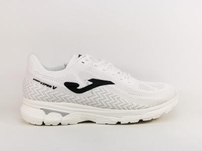 Chaussure running grande pointure homme confortable destockage JOMA viper 2432 blanc