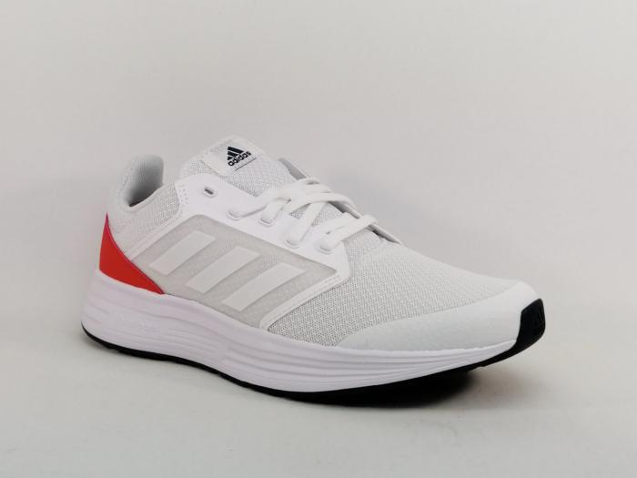 Chaussure running homme ADIDAS galaxy5 destockage à pas cher confortable blanc