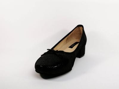Chaussure à talon cuir noir CINK ME DM16695 grande pointure femme