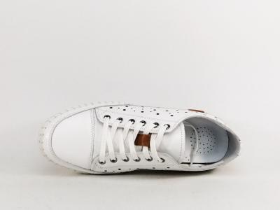 Chaussure femme cuir blanc souple et originale confortable PEDRO TORRES 561AR