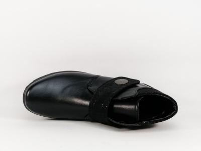 Chaussure scratch femme confort noir SWEET'R dingo bottine pas cher
