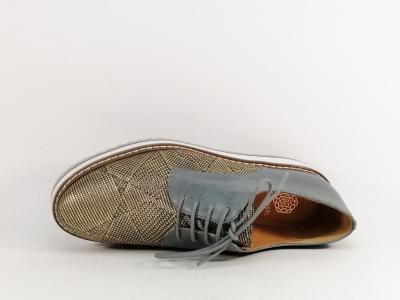 Derby femme cuir souple chic et original en destockage KARSTON orplou à pas cher