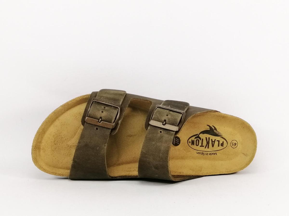 Mule Cuir Grand Confort PLAKTON I Pointure Plus