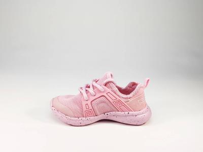 Sneakers de sport en textile rose pour fillette KAPPA Kombat