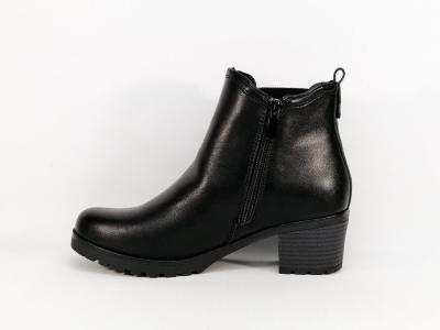 Bottine femme à talon simili cuir noir SUPREMO 2125101 à pas cher