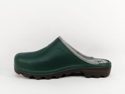 Sabot de jardin femme et homme leger et confortable en EVA vert BAUDOU opus