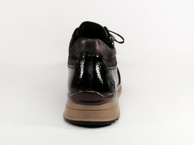 Chaussure femme pied large confortable souple RIEKER N1407 grande taille