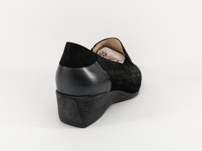 Chaussures compensées pieds sensibles femme cuir destockage LUXAT Doriane