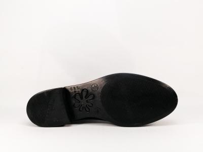 Bottine de pluie en destockage MEDUSE Japlou noir femme