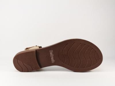 Sandale plate nude destockage REFRESH 72269 pour femme