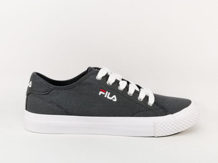 Basket en toile homme pas cher gris foncé destockage FILA pointer