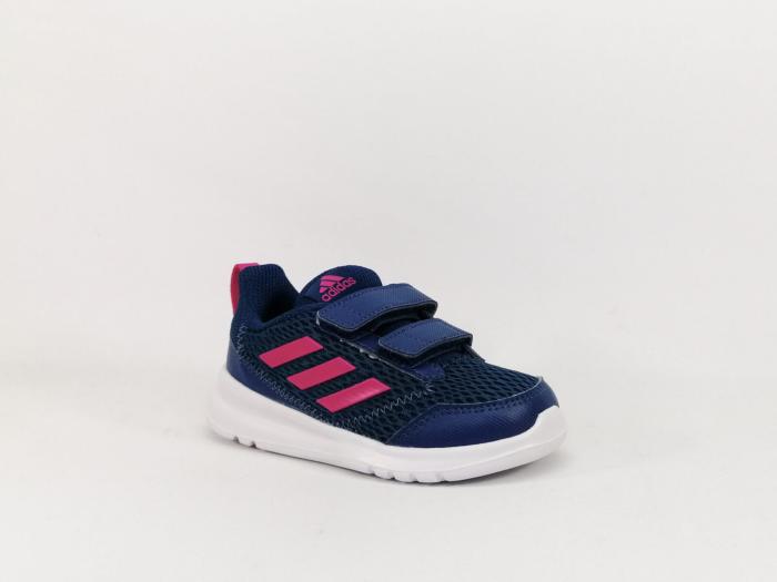 Basket de sport à velcro ADIDAS Altarun CF I pour fille bébé