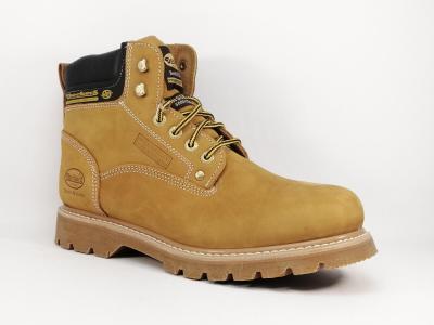 Boots Homme Confort Imperméable Cuir Marron