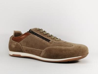 Chaussure grande taille homme cuir taupe confort destockage jOSEF SEIBEL colby 03
