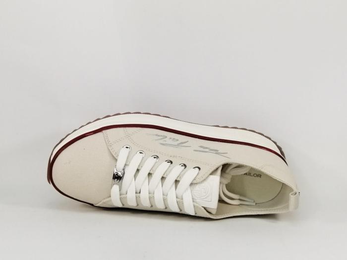 basket femme tout cuir