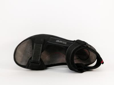 Sandale de marche randonnée homme confortable destockage IMAC SALAMANDER 703025 noir