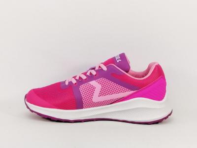 Chaussure de sport training femme à lacets rose PAREDES LD22134