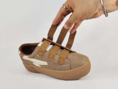 Basket femme scratch léopard destockage KAPORAL clovia semelle épaisse à pas cher