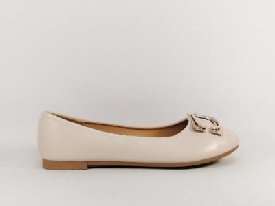 Ballerine beige femme chic grande taille CINK ME DM-281 tendance à pas cher