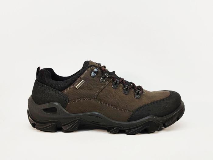 Chaussure randonnée travail homme cuir waterproof marron confort destockage IMAC 853868