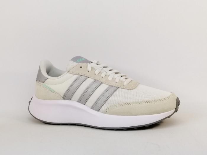 Basket femme ADIDAS run70 beige destockage à pas cher confortable tendance
