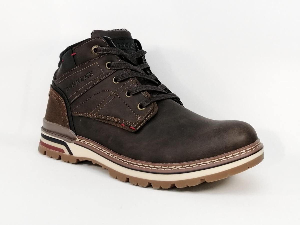 Chaussure Travail Homme DOCKERS Cuir I Pointure Plus