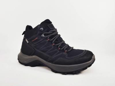Chaussure randonnée femme montante noire imperméable en destockage IMAC 858908 confort à pas cher