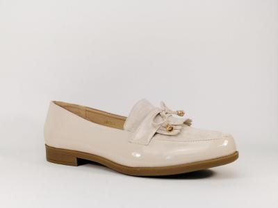 Mocassin beige grande pointure femme CINK ME DM633