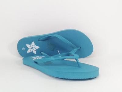 Tong de plage femme à pas cher bleu turquoise LADIES FLIP FLOP