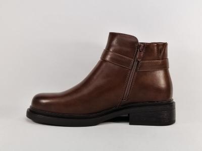 Bottine femme grande taille à pas cher marron chic et confortable CINK ME DM113-1