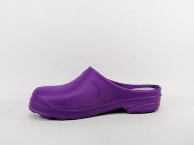 Sabot de jardin femme leger et confortable en EVA violet destockage BAUDOU harper à pas cher